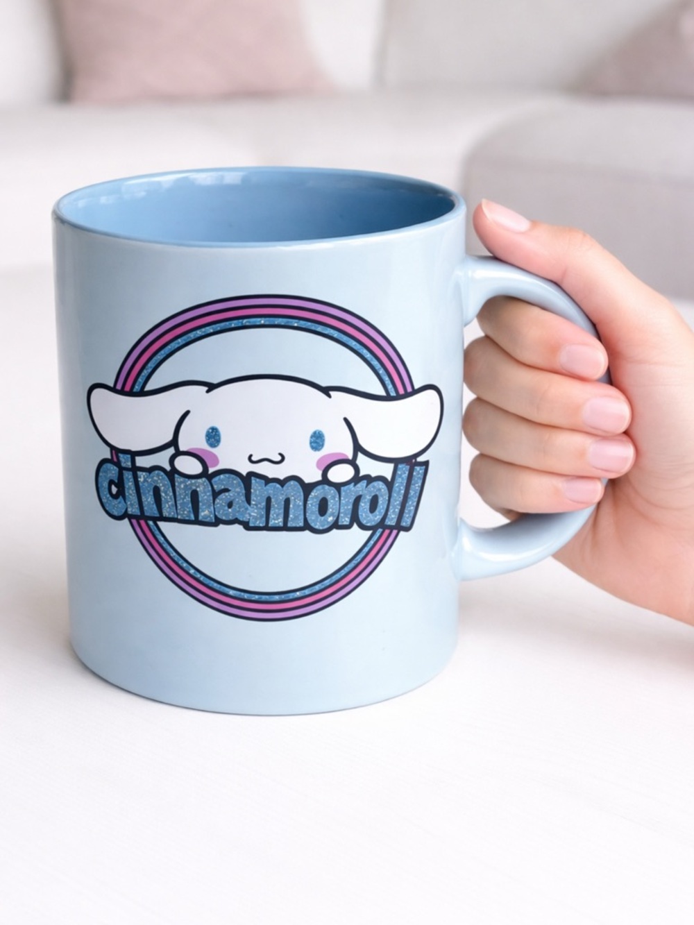 Cinnamoroll Light Blue Ceramic Coffee Mug